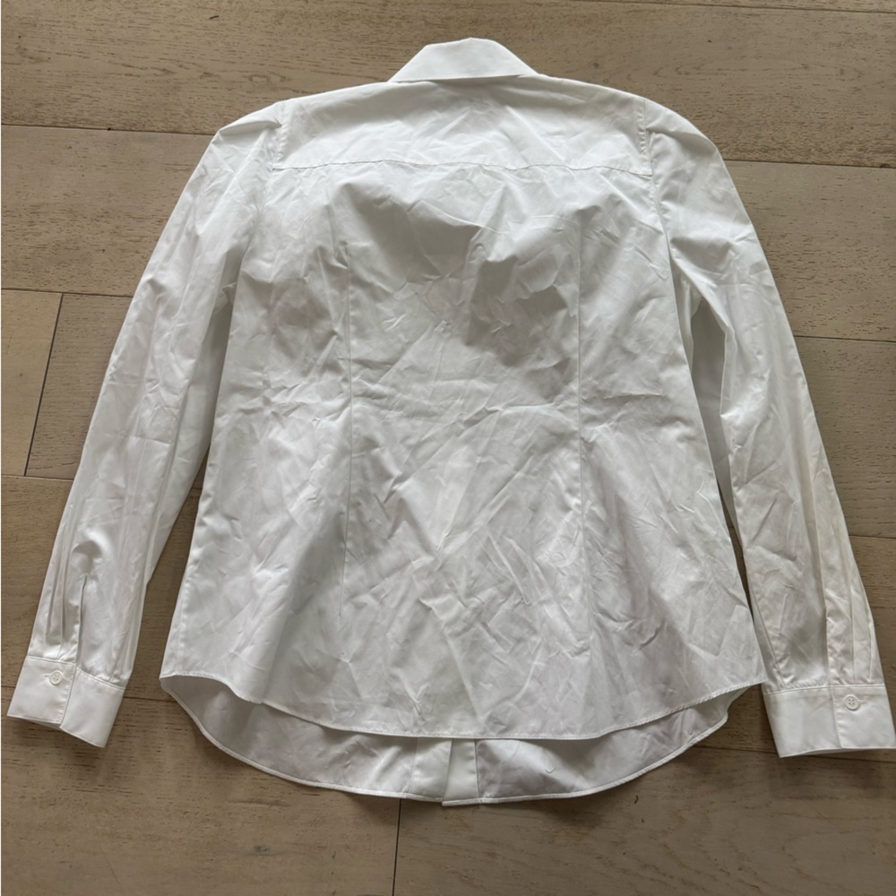 Lafayette 148 New York Womens Kennedy Shirt 12 - Picture 9 of 9